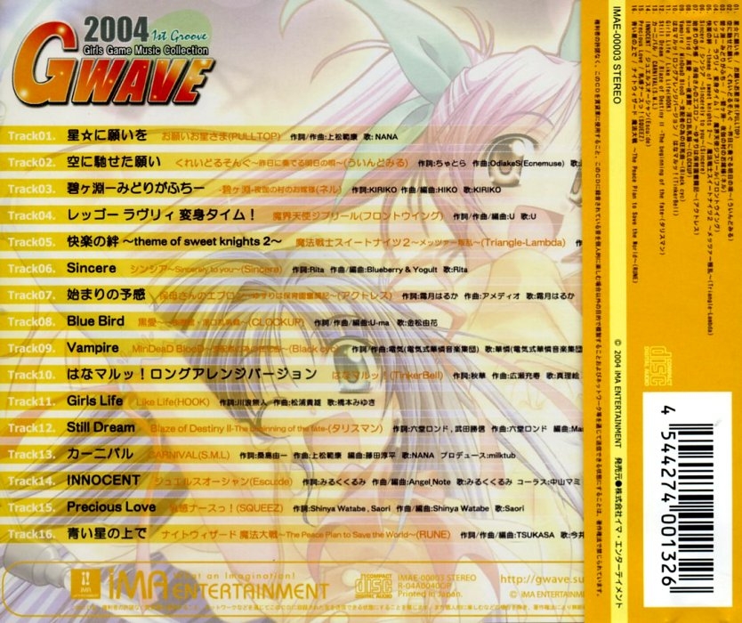 GWAVE 2004 1st Groove (2004) MP3 - Download Soundtracks for FREE!
